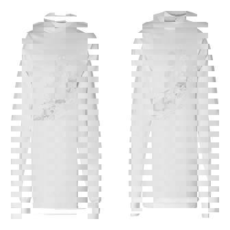 Halloween Ghost Surfer Costume Surf Long Sleeve T-Shirt - Thegiftio UK