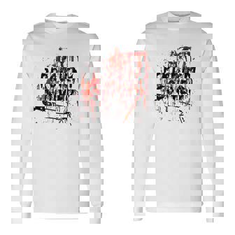 Halloween Problem Solved Bloody Blood Horror Long Sleeve T-Shirt - Thegiftio UK