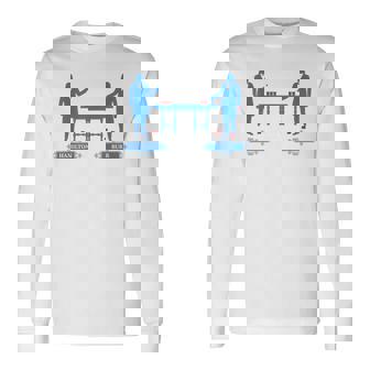 Hamilton Burr Beer Pong 4Th Of July Hamilton Long Sleeve T-Shirt - Monsterry