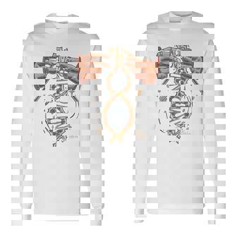 Hands Knitting God Handmade Dna Psalm 139 13 Bible Long Sleeve T-Shirt | Seseable UK