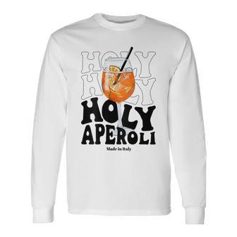 Holy Aperoly Lustiges Zitat Jga Geschenk Gray Langarmshirts - Geschenkecke