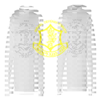 Idf Israel Defense Force Long Sleeve T-Shirt - Thegiftio UK