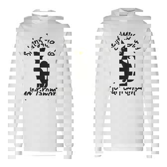 Inglés Escritura Ortográfica Policía Cat Lover Camiseta de manga larga - Regaloses