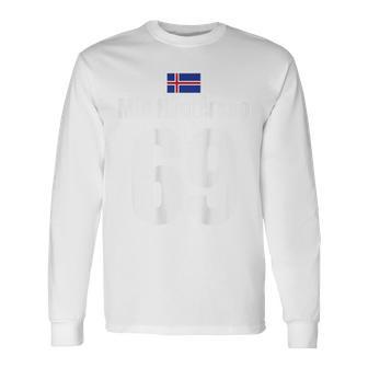 Island Sauf Jersey 69 Mallorca Sauf Jersey Milf Hunterson Blue Langarmshirts - Geschenkecke