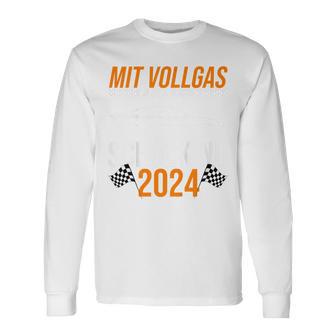 Kinder Mitollgas In Die 1St Klasse Schulkind 2024 Schulkind A Langarmshirts - Geschenkecke