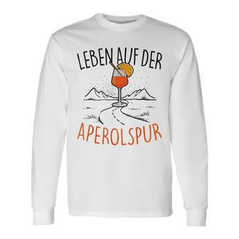 Leben Auf Der Aperolspur Official Spritz Club Aperollin' Langarmshirts - Geschenkecke