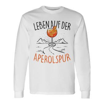 Leben Auf Der Aperolspur Official Spritz Club Aperollin' Langarmshirts - Geschenkecke