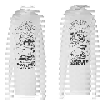 Live Laugh Toaster Bath Vintage Toaster Long Sleeve T-Shirt - Monsterry
