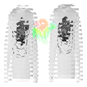 Loro En El Bolsillo Camiseta de manga larga - Regaloses