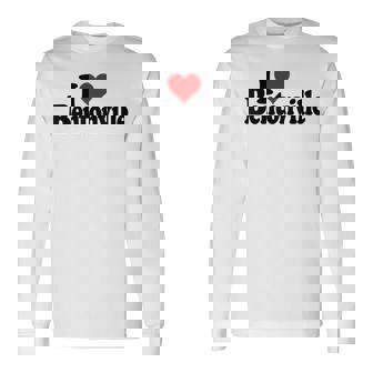 I Love Heart Bentonville Arkansas Long Sleeve T-Shirt - Thegiftio