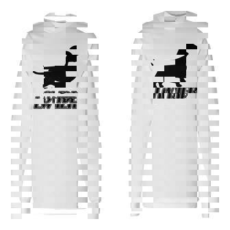 Low Rider Dachshund Weiner Dog Cute Doxie Idea Premium Long Sleeve T-Shirt - Monsterry