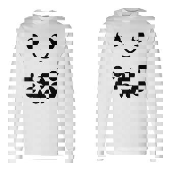 Matcha Boba Tea Costume Kawaii Matcha Milk Halloween Costume Long Sleeve T-Shirt - Seseable