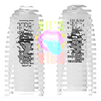 Noventa 90Sibe 1990S Generación Temática Fiesta Retro 90S Camiseta de manga larga - Regaloses