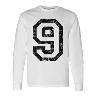 Number 9Intage Langarmshirts - Geschenkecke