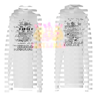 Pantasmas Ghost Spooky Conchas Halloween Mexican Ghost Long Sleeve T-Shirt - Seseable