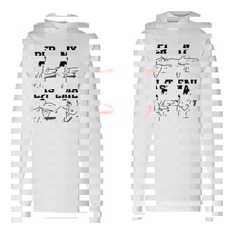 Per My Last Email Correo Electrónico Divertido Para Compañeros De Trabajo Camiseta de manga larga - Regaloses
