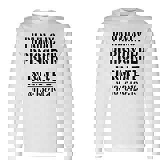 Pharmacists Pharmacist 'Pharmacy Prisoner' Slogan Long Sleeve T-Shirt - Thegiftio UK