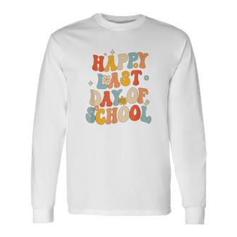 Retro Happy Last Day Of School End Of School Out Langarmshirts - Geschenkecke