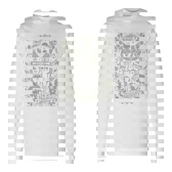 Therian Grunge Fairycore Aesthetic Skeleton Fairy Moth Long Sleeve T-Shirt - Thegiftio UK
