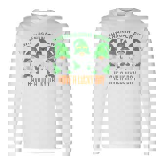 Sheninigan Crew Have A Lucky Day Long Sleeve T-Shirt - Monsterry