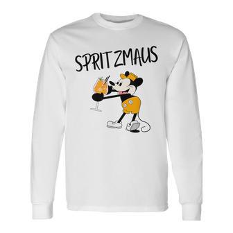 Spritzmaus Holy Aperollin Spritz Aperoly Mäuschen Aperölchen Langarmshirts - Geschenkecke