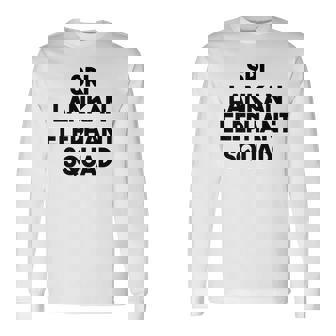 Sri Lankan Elephant Squad Sri Lankan Elephant Lover Premium Long Sleeve T-Shirt - Monsterry