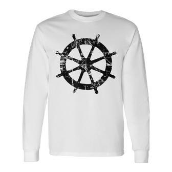 Sring Wheel Sringintage Boat & Sail Langarmshirts - Geschenkecke