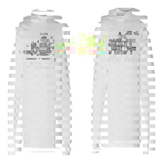 What Up Succa Succulent Cactus Aloe Plant Mom Echeveria Long Sleeve T-Shirt - Monsterry