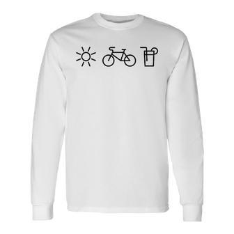 Sun – Bicycle – Limo X Summer Cycling Langarmshirts - Geschenkecke