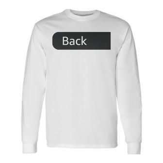 I Survived My Wife‘S Bachelor‘S Degree Graduate Diploma Ba Long Sleeve T-Shirt - Monsterry
