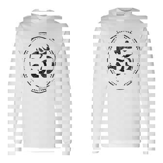 Symbole Spirituel Om Yoga Méditation Ohm T-shirt à manches longues - Cadeauxyz