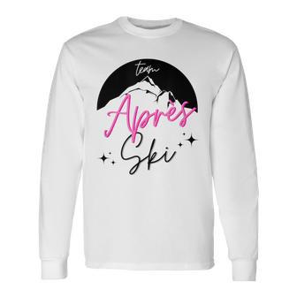 Team Après Ski Apres Ski Apres Ski Holidays Winter Hüttengaudi Langarmshirts - Geschenkecke