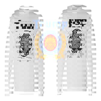 Trump A Fine Convicted Felon 2024 Pro Trump President Long Sleeve T-Shirt | Mazezy