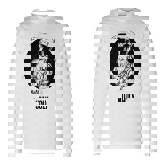 Unholy Satanic Evil Baphomet Tarot Death Satan Goat Long Sleeve T-Shirt - Monsterry