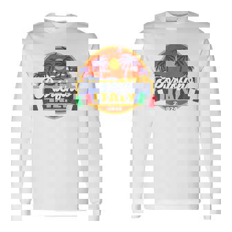 Vacaciones En Portofino Italia 2024Acaciones Italianas Génova Liguria Camiseta de manga larga - Regaloses