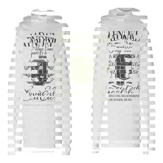 Vintage Abandoned Hunting Wives Social Club Hunting Season Long Sleeve T-Shirt - Thegiftio UK