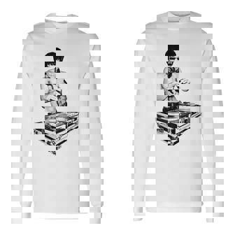 Be Water My Friend Martial Arts Legend Cool Dj Graphic Long Sleeve T-Shirt - Thegiftio UK