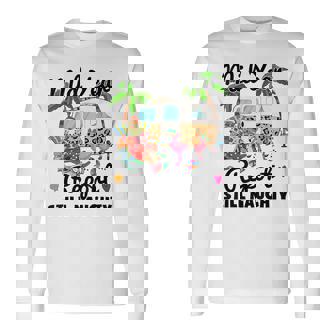 Y0nw Mid Year Report Still Naughty Christmas In July Camper Long Sleeve T-Shirt - Monsterry