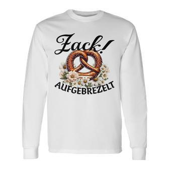 Zack Aufgebrezelt Bayernolksfest Top Dirndl Replacement Langarmshirts - Geschenkecke