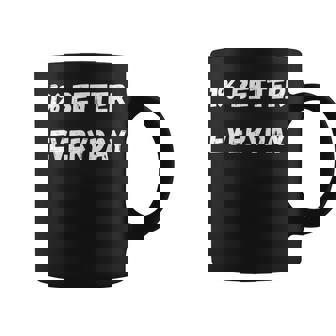 1 Percent Better Every Day Growth Motivation Mindset Coffee Mug - Thegiftio