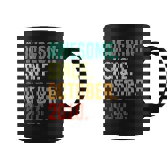 14 Years Old Awesome Since October 2010 14Th Birthday Coffee Mug | Mazezy