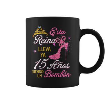 15 Años Siendo Un Bombón Cumpleaños 15 Años Taza de café - Regaloses