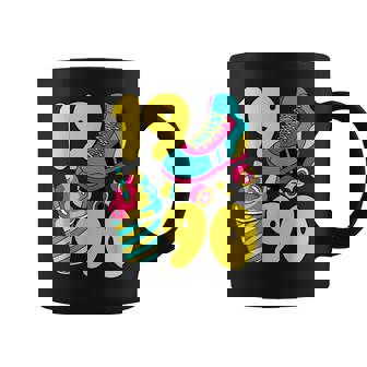 1990 Roller Skates & Sweet Treats Summer 90S Vibes Nostalgia Coffee Mug - Monsterry