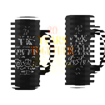20 Años Juntos Sr & Señora Pareja Divertida 20 Aniversario Taza de café - Regaloses