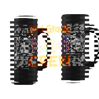 2Nd Grade Boo Crew Second Grade Teacher Halloween Coffee Mug - Monsterry