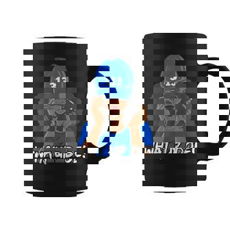 313 Detroit What Up Doe Black Woman Afro Coffee Mug - Seseable