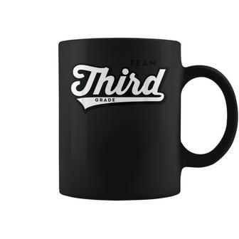 3Rd Grade Team School Teacher Third Baseball-Style Coffee Mug - Monsterry