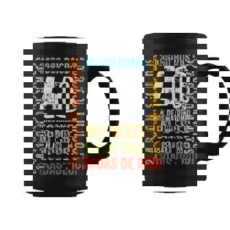 40 Años Aniversario Bodas De Rubí 40º Año De Matrimonio Sin Mangas Taza de café - Regaloses