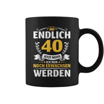 40 Jahre Mann Woman 40Th Birthday Finally 40 S Tassen - Seseable