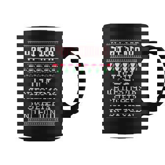 404 Error Ugly Christmas Sweater Not Found Humorous Holiday Coffee Mug - Thegiftio UK